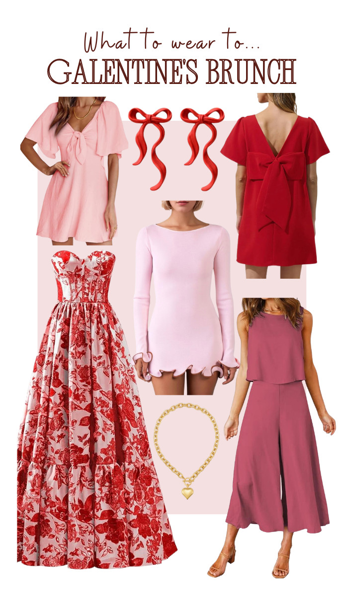 Get ready for Galentine's brunch with these adorable dresses! Perfect for a fun day with the girls. 

 #LTKootd #LTKSeasonal #LTKSaleAlert