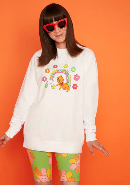 ModCloth x Marisol Muro Rush of Style Cotton Sweatshirt | ModCloth