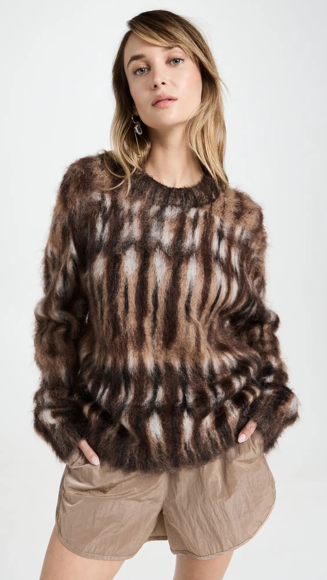 Acne Studios Hamster Jacquard Sweater | Shopbop | Shopbop