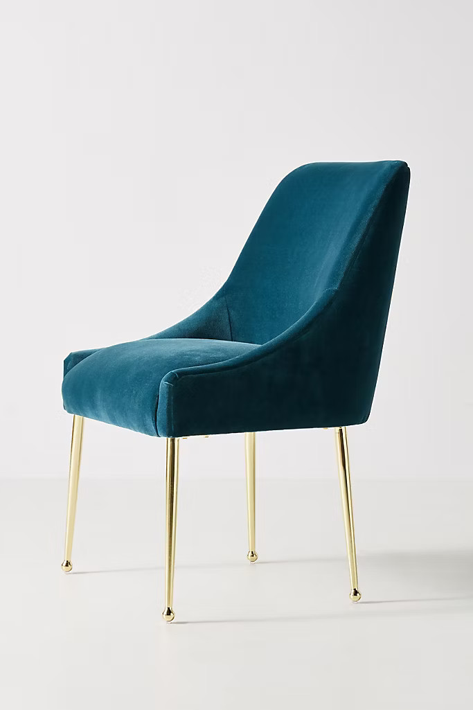Velvet Elowen Chair | Anthropologie (US)