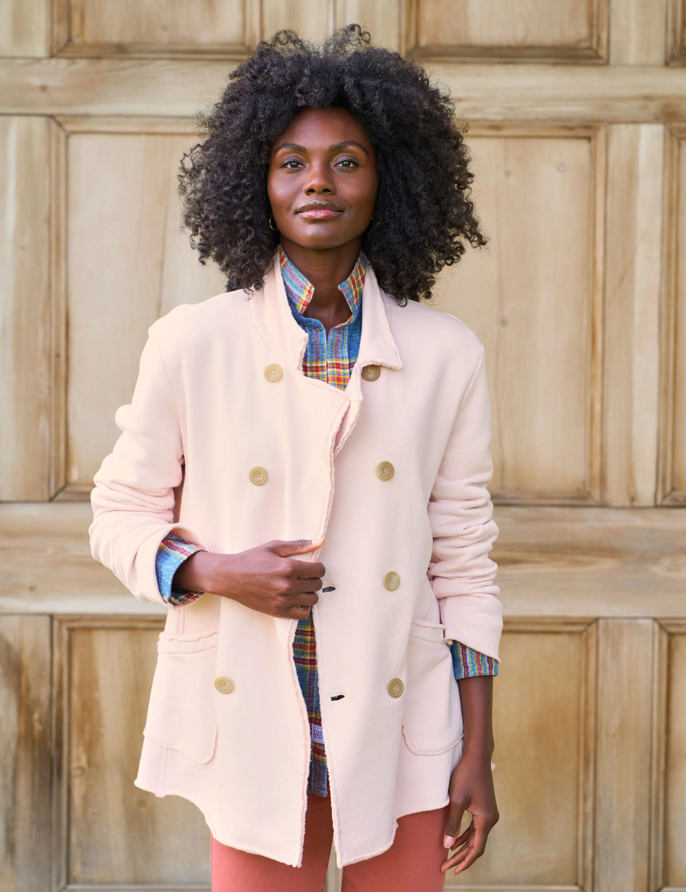 BELFAST Almond, Triple Fleece | Frank & Eileen