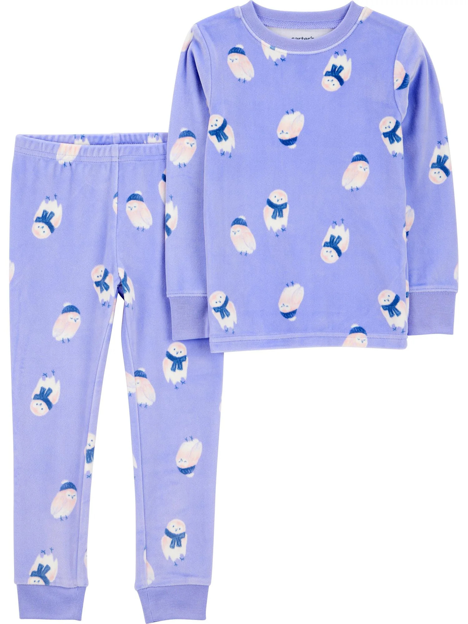 Carter's Child of Mine Toddler Cozy Pajama Set, 2-Piece, Sizes 12M-5T | Walmart (US)