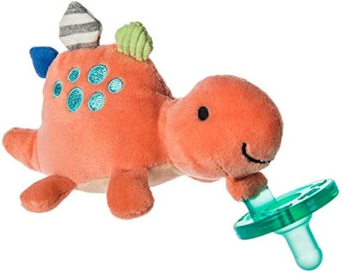 Mary Meyer WubbaNub Infant Pacifier, 6-Inches, Pebblesaurus Dinosaur | Amazon (US)