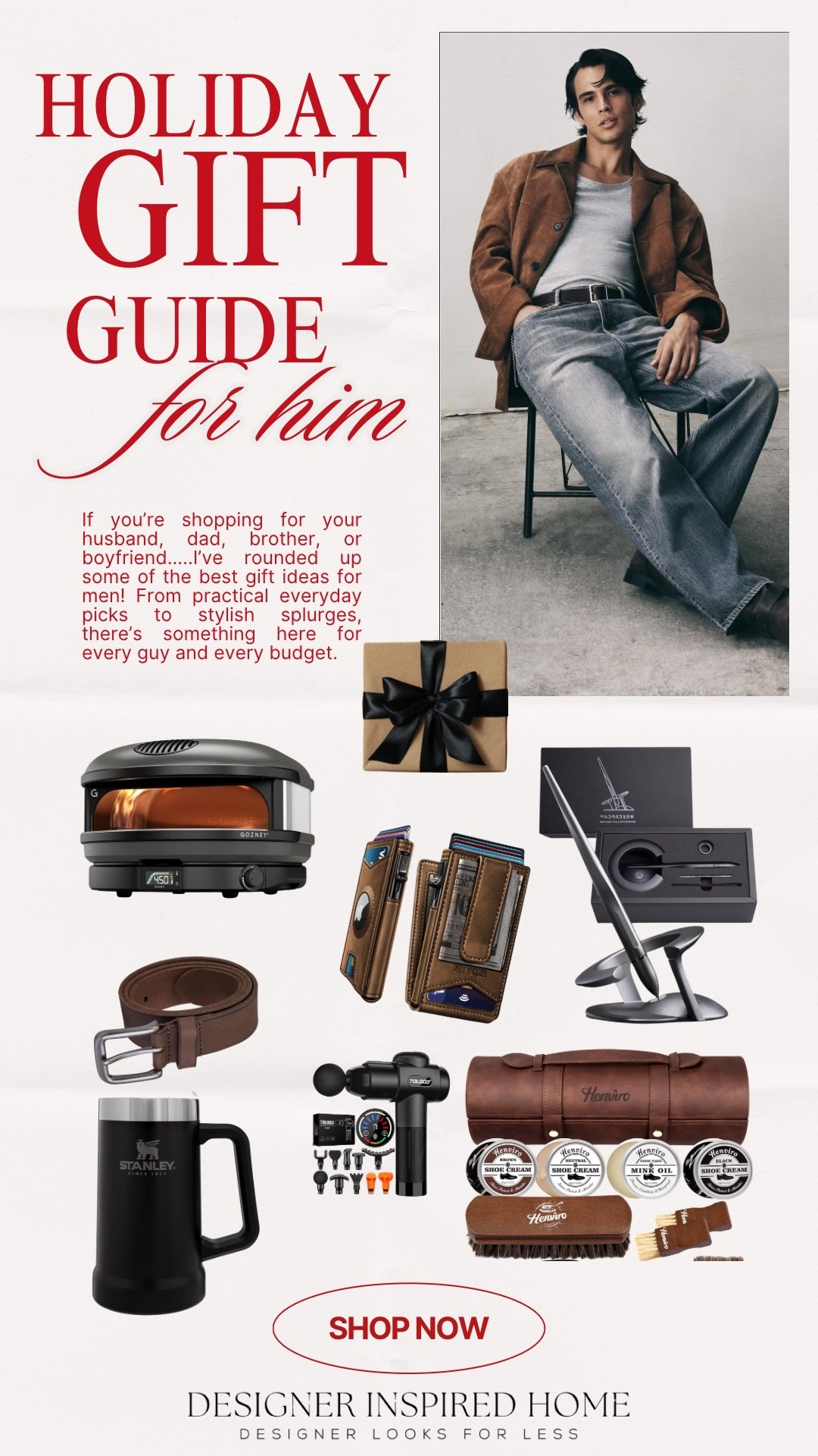 If you’re shopping for your husband, dad, brother, or boyfriend — I’ve rounded up some of the best gift ideas for men! From practical everyday picks to stylish splurges, there’s something here for every guy and every budget. 

#LTKSeasonal #LTKHoliday #LTKGiftGuide