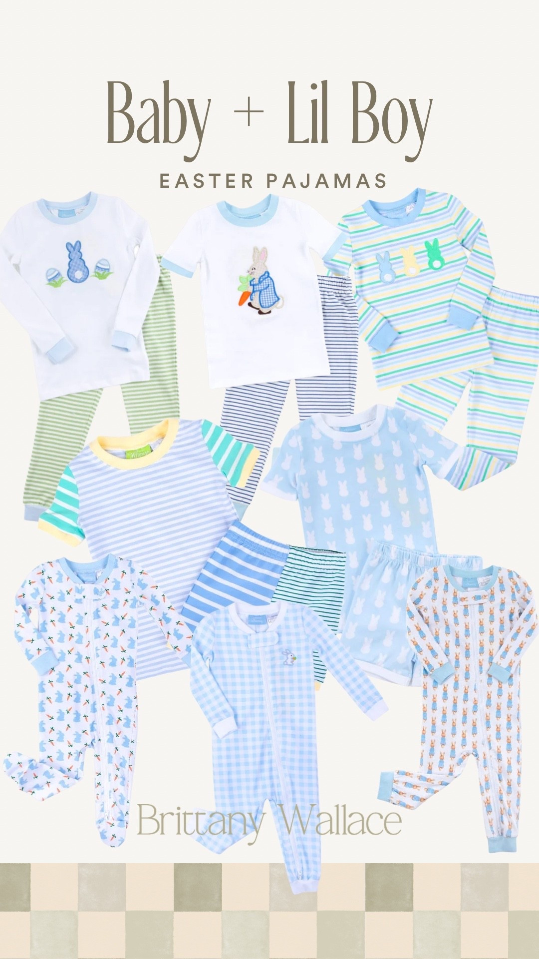 Baby and little boy Easter PJs! + almost all of them are on sale 😍🐣
classic whimsy, toddler boy, baby boy, kids pajamas, holiday

#LTKSaleAlert #LTKKids #LTKBaby