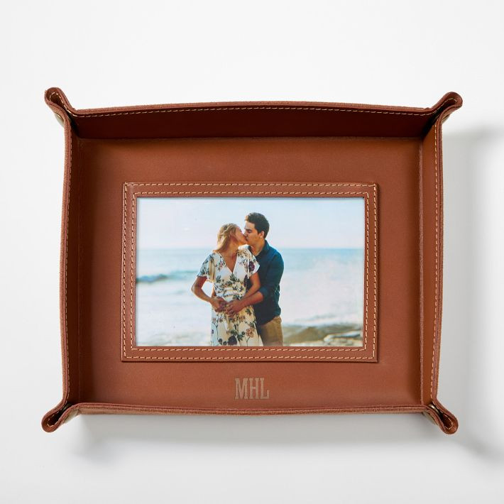 Leather Photo Catchall | Mark and Graham