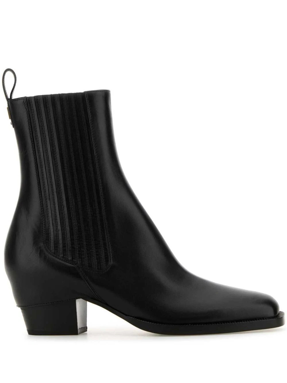 FENDI leather ankle boots - Black | Farfetch Global