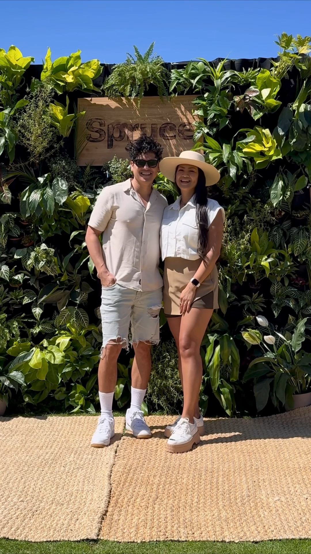 Made our work event a day date! Here’s easy ways to elevate a casual outfit into a business casual look while staying comfy all through the day. Here’s style tips: 

Women: add a Lack of Color fedora hat + Nike platform sneakers +with skort. 

Men: collated button up shirt with white Nikes + socks for a business relaxed feel.

#LTKMens #LTKShoeCrush #LTKStyleTip