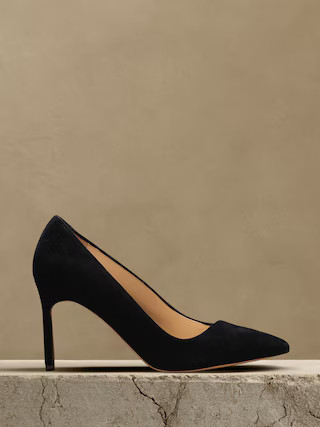 Arden Suede Pump | Banana Republic (US)