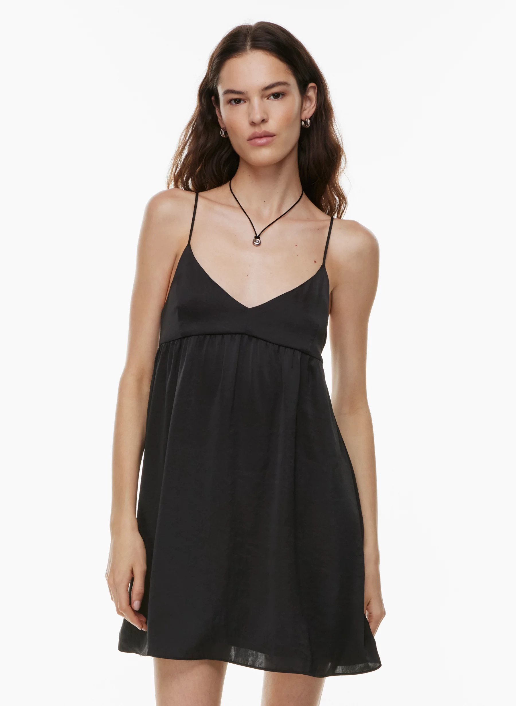 LOVER SATIN MINI DRESS | Aritzia