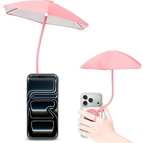 Kiorafoto Phone Umbrella for Sun, Magnetic Cellphone SunShade Shield Umbrella, Universal Phone Su... | Amazon (US)