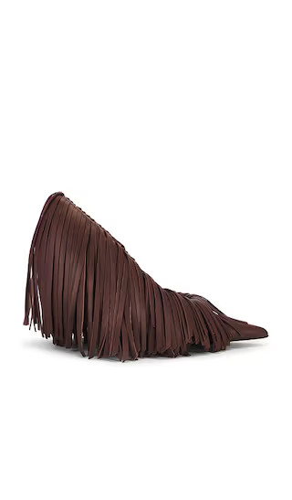 Amelia Fringes Heel in Tiramisu | Revolve Clothing (Global)
