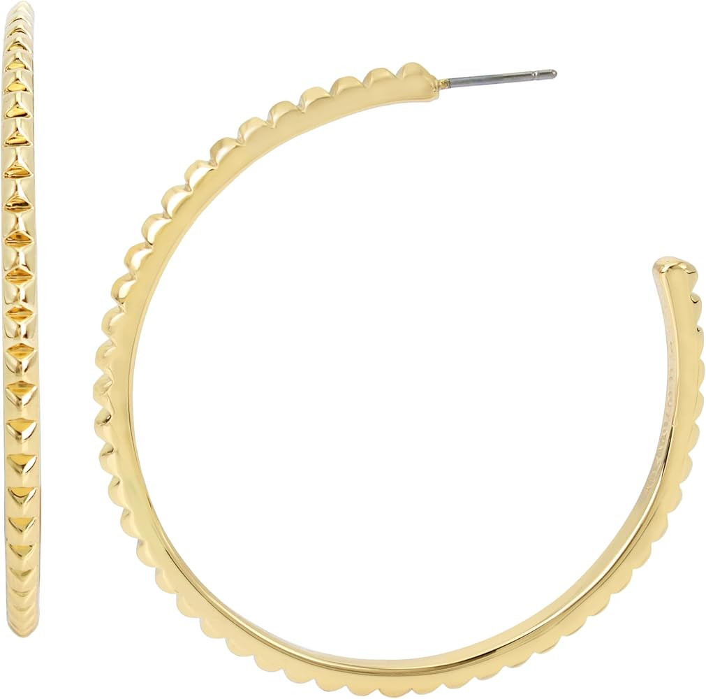 AllSaints Women's Studded Hoop Earrings | Amazon (US)