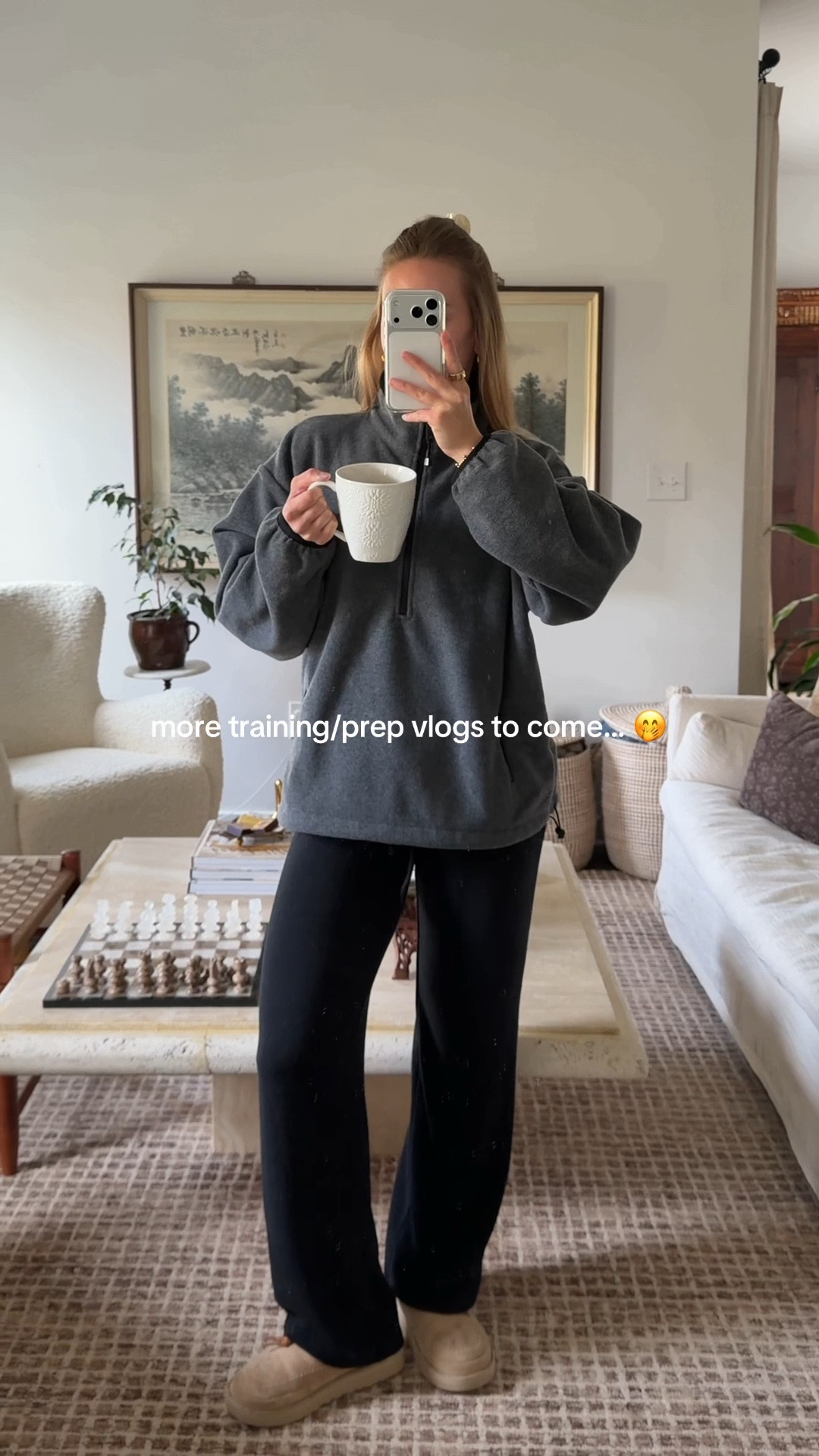 11/4/25 Cozy, intentional morning 🩶 Linking my Aritzia lounge wear outfit, my Omnilux LED red light therapy mask, and a few of my go-to training favorites — my Athleta and Set Active workout sets, Saucony Tempus sneakers, and my Garmin watch for tracking. 

#LTKActive