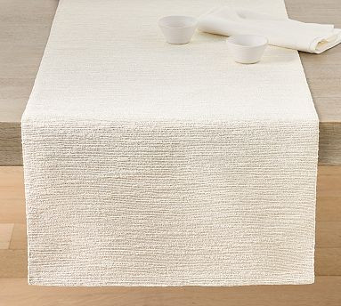 Shimmer Textural Runner | Pottery Barn (US)