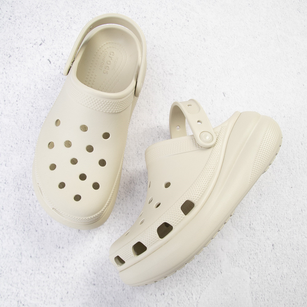 Crocs Classic Crush Clog - Bone | Journeys