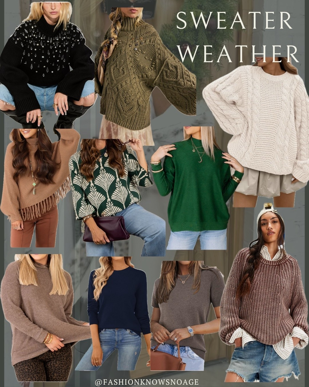 Chilly days are coming 😍 sweater weather current faves🍂 w/ different price points!

#LTKHoliday #LTKootd #LTKSeasonal