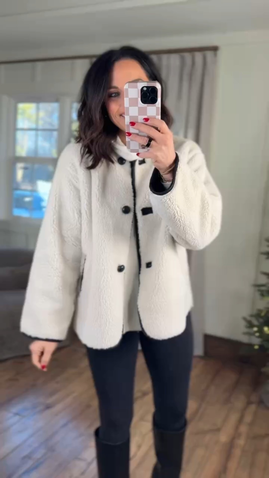 Obsessed with this jacket! It’s a statement piece without going over the top and I always get the sweetest compliments when I wear it! 🤍 perfect for layering! Target finds winter fashion Sherpa jacket faux shearling jacket coral target jacket elevated basics VintagePickin 

#LTKootd #LTKSeasonal #LTKFindsUnder100