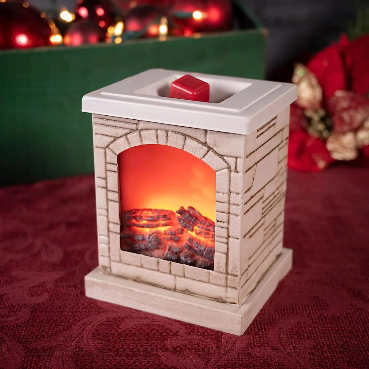ScentSationals Stacked Stone Fireplace Wax Warmer | Wayfair North America