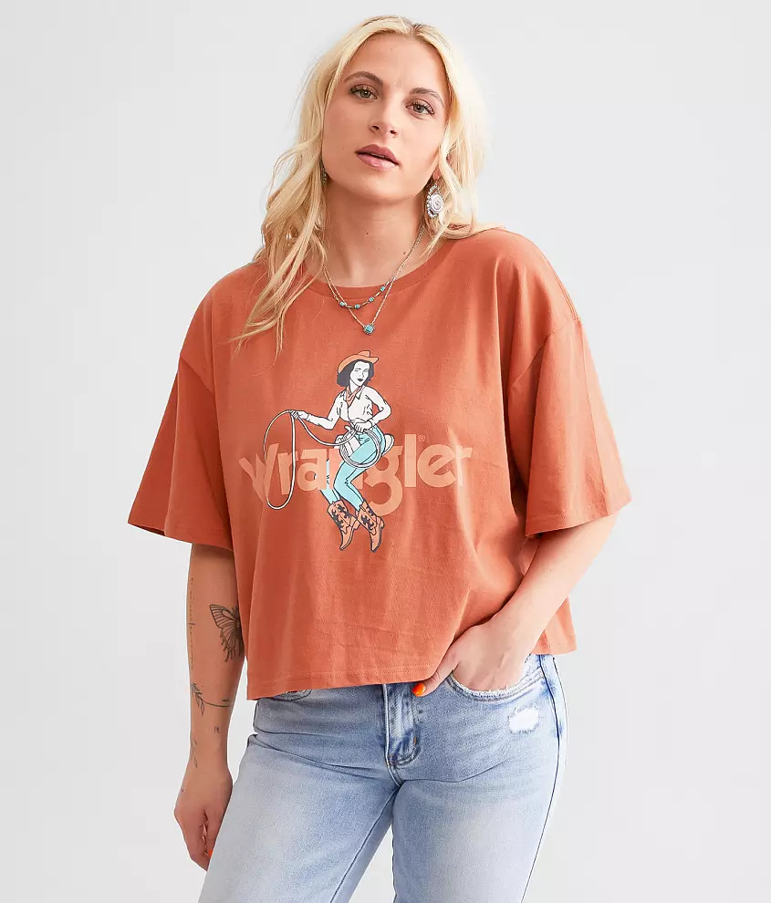 Pardner Cropped T-Shirt | Buckle