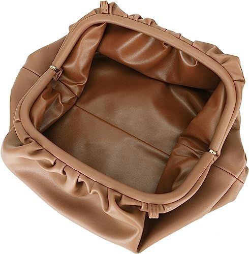 Dumpling Bags Cloud Purse for women Clutch Bag with Soft PU Leather | Amazon (US)