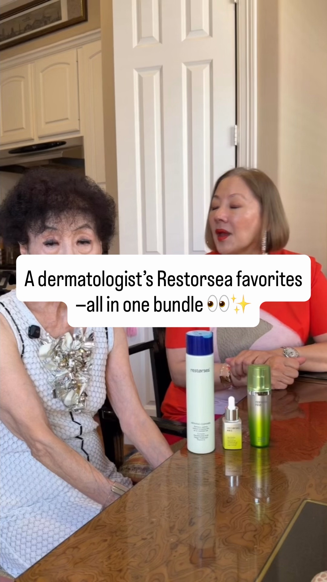 Board-certified dermatologist Dr. Peterson Pierre loves and uses these three Restorsea essentials: Reviving Cleanser, PRO Intensive Treatment 10X and PRO Firming Eye Serum.

We bundled his favorites together so you can try his go-to Restorsea picks—and save 20%.

✨ $387 Value | $309.60

Cleanse. Treat. Eyes. Three simple steps for smoother, brighter, more radiant-looking skin

#LTKSaleAlert #LTKBeauty #LTKvlog