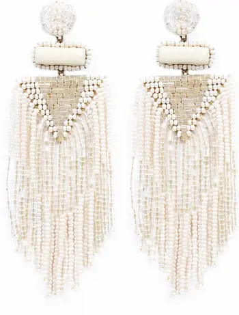 Jody Beaded Tassel Earrings | Nordstrom