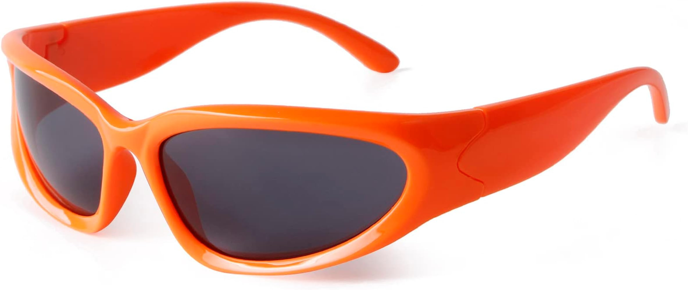ADE WU Wrap Around Fashion Sunglasses for Women Men Trendy y2k Sport Sun Glasses Goggles Futurist... | Amazon (US)