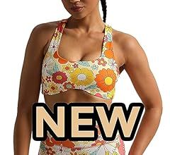 Women's Workout Sports Bras Fitness Backless Padded Define Sculpt Racerback Bra Yoga Crop Tank To... | Amazon (US)