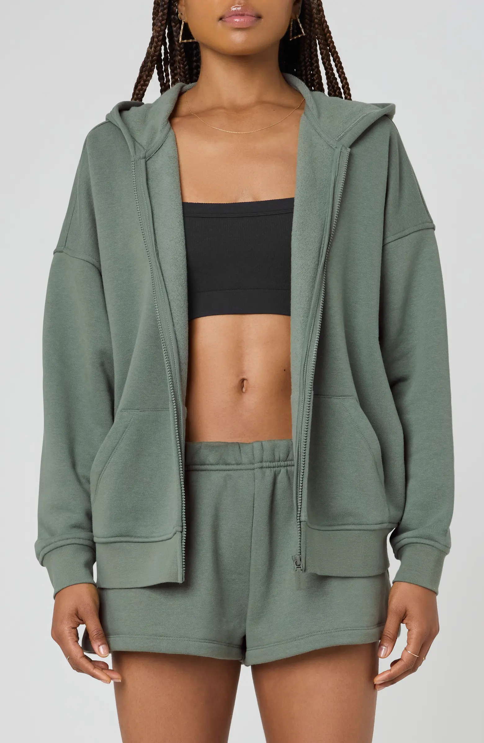 Cozy Crush Oversize Zip Hoodie | Nordstrom