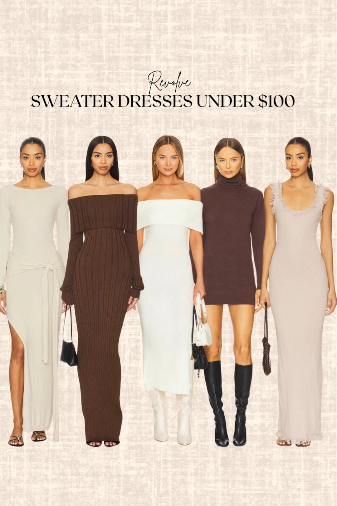 Revolve Sweater Dresses Under $100! 

#LTKootd #LTKFindsUnder100 #LTKSeasonal