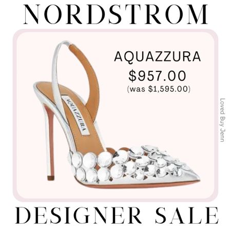 NORDSTROM
Designer for less! Follow me to shop the sales!
Wedding shoes, date night, wedding guest, dress, pumps, stiletto, glam

Maxi Tequila Pointed Toe Slingback Pump - Aquazzura
Current Price ⭐️ $957.00 ⭐️ 
(40% off)
Previous Price $1,595.00 #designersale #luxuryfashionstyle #nordstrom

#LTKGala #LTKparties #LTKsalealert