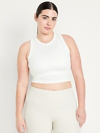 Seamless Crop Performance Tank Top | Old Navy (US)