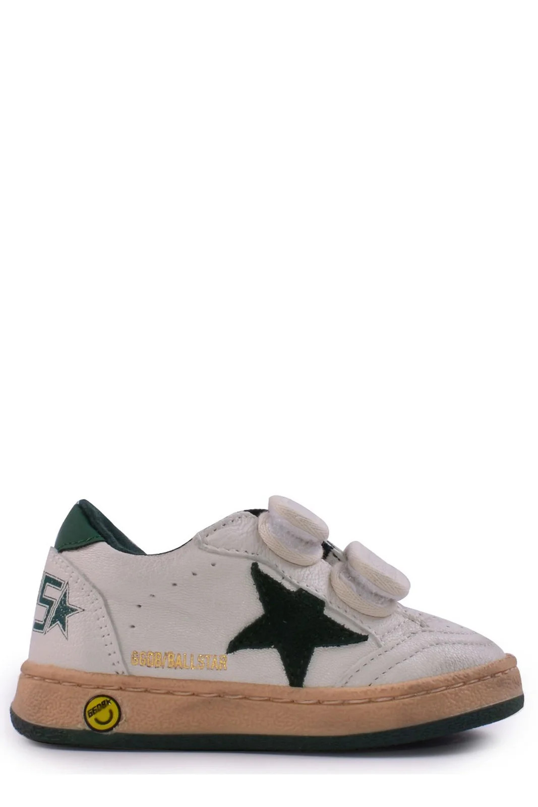Golden Goose Kids Star Patch Lace-Up Sneakers | Cettire Global