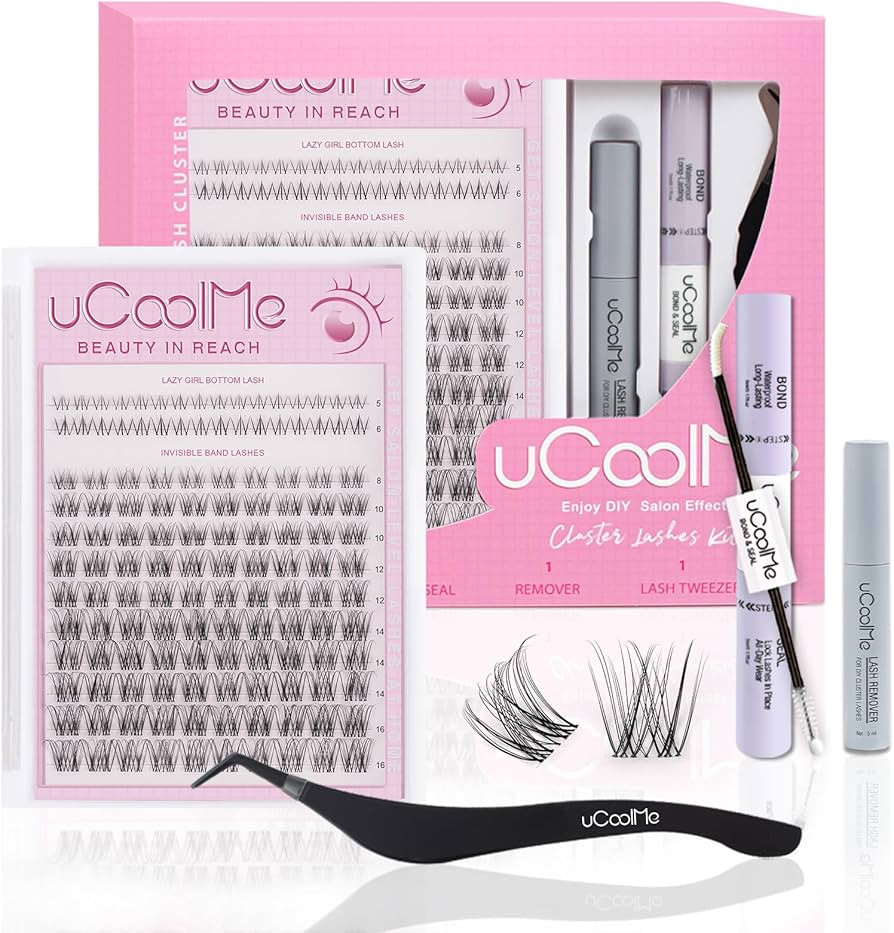 Venus Lash Clusters Kit 8-16mm with 5-6mm Bottom Lashes Wispy Natural Eyelash Clusters Kit D Curl... | Amazon (US)