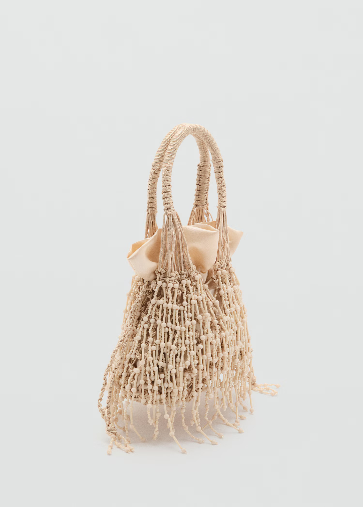 Beaded handbag - Women | MANGO USA | Mango (US/MX/AU)