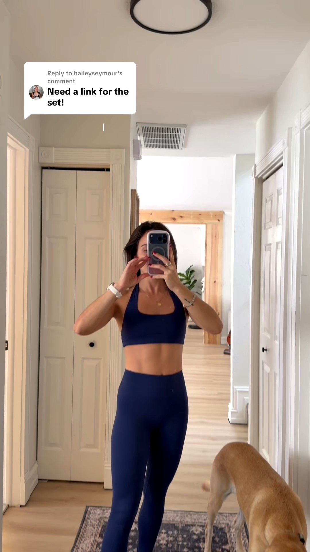 Obsessed with this affordable workout set from Amazon! I have 3 colors and the matching striped crewnecks - size small! 

#LTKFindsUnder50 #LTKfitnessgoals #LTKActive
