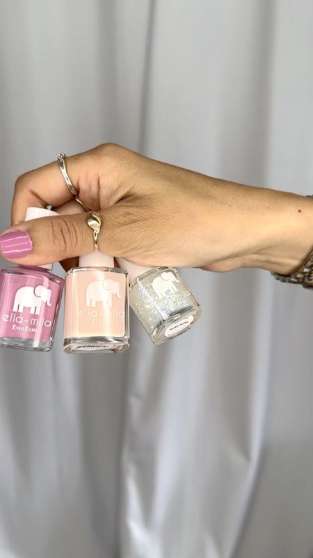 Obsessed with my latest Ella + Mila nail polish finds! Vegan, gluten-free, cruelty-free, and free of harsh chemicals. Perfect for summer with shades like Beet Goes On, Barefoot, and Twinkle Twinkle. Don’t forget the base & top coat and polish removers! #NailPolish #VeganBeauty #CrueltyFree #SummerNails

Ella + Mila, nail polish, vegan beauty, cruelty-free, gluten-free, non-toxic nails, summer nail colors, Beet Goes On, Barefoot, Twinkle Twinkle, base coat, top coat, polish removers, nail care, clean beauty, nail obsession, summer manicure, healthy nails, eco-friendly polish, nail trends, manicure essentials, summer beauty, nail inspiration, polish collection, vegan nail polish, chemical-free nails, summer shades, nail health, beauty routine, nail fashion, Ella + Mila obsession.

#LTKBeauty #LTKGiftGuide #LTKVideo