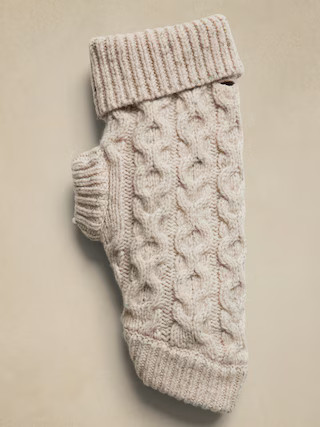 Oliver Cable-Knit Dog Sweater | Banana Republic (US)