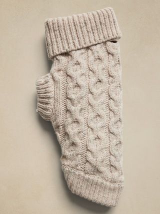 Oliver Cable-Knit Dog Sweater | Banana Republic (US)