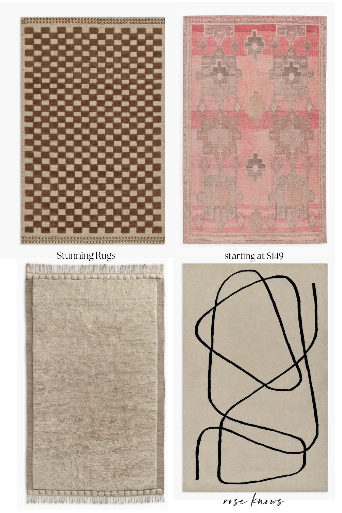 Amazing values on gorgeous rugs 


#LTKFamily #LTKHome #LTKStyleTip