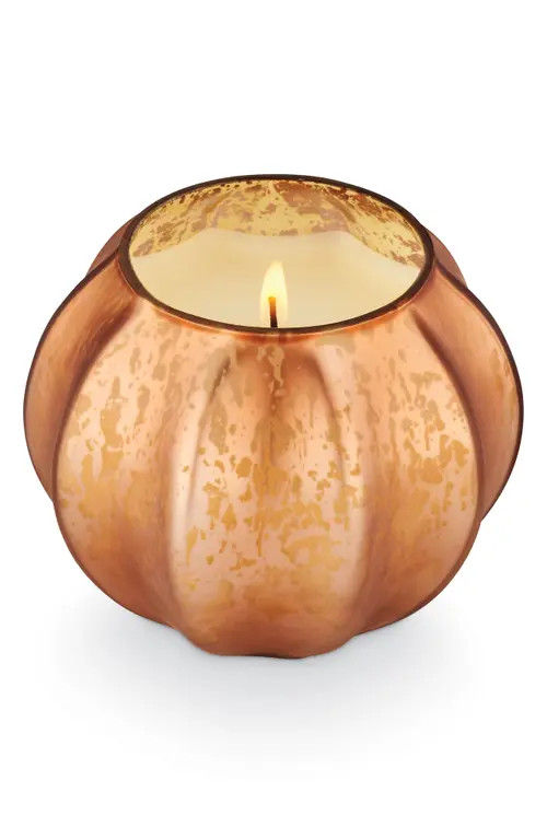 ILLUME® Mercury Leaves Glass Candle in Orange at Nordstrom | Nordstrom