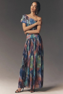 AFRM Marietta One-Shoulder Maxi Dress | Anthropologie (US)