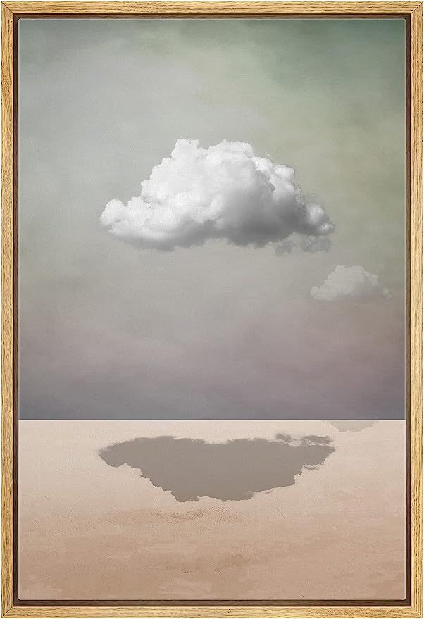 IDEA4WALL Framed Canvas Print Wall Art Surreal Storm Cloud Sky Landscape Fantasy & Sci-Fi Abstrac... | Amazon (US)