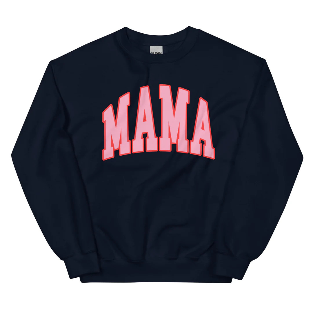 'Pink Mama' Crewneck Sweatshirt | United Monograms