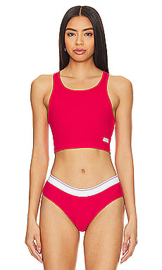 Cropped Racer Tank
                    
                    Alexander Wang | Revolve Clothing (Global)
