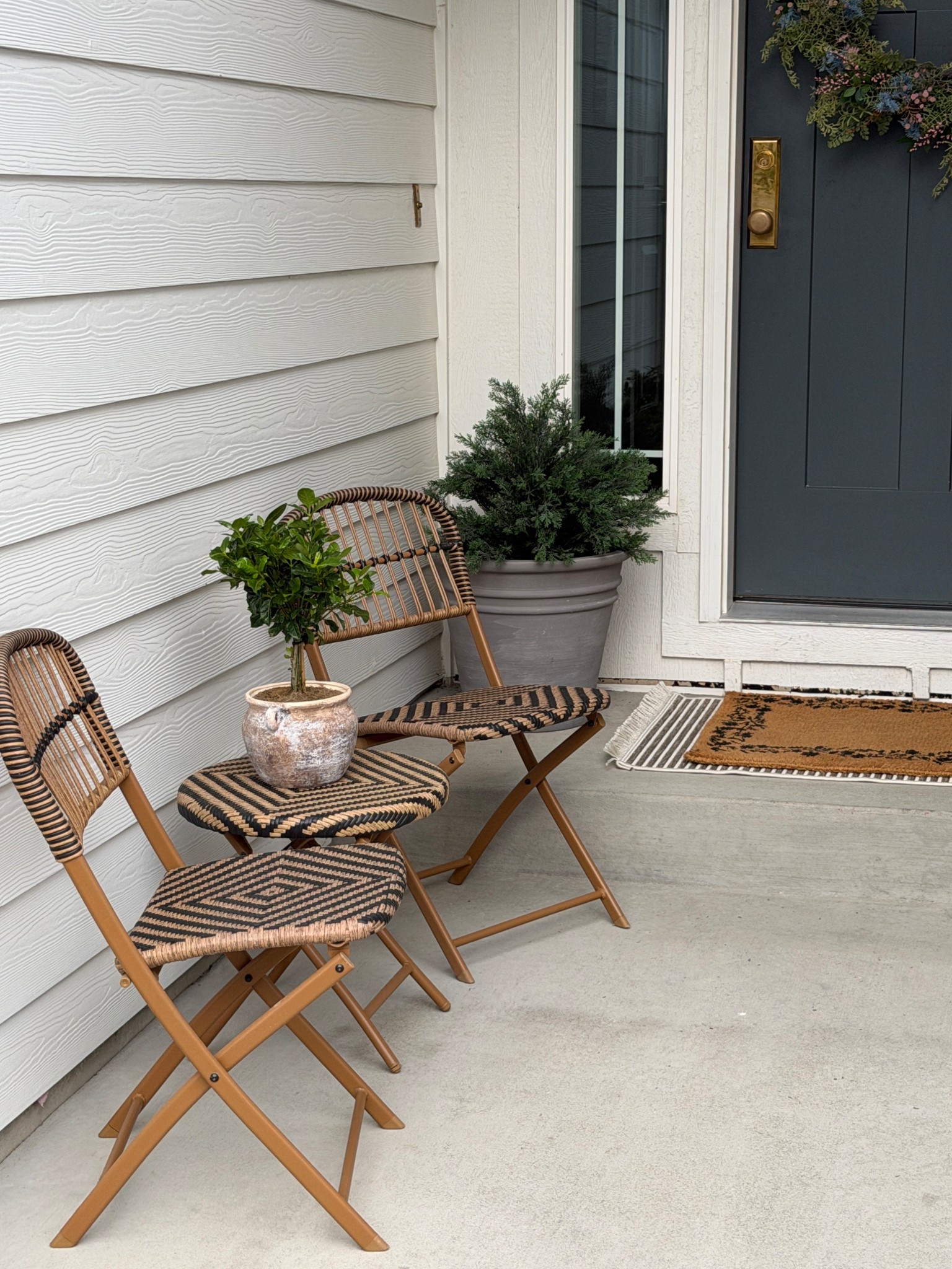 I adore this little bistro set I grabbed from Target last year. They brought it back this year! Yay!! 

#LTKSeasonal #LTKHome