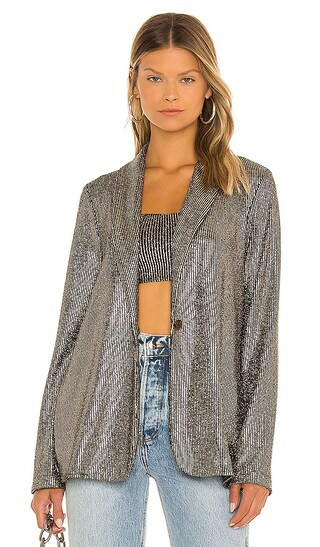 Felix Blazer in Disco Glitz | Revolve Clothing (Global)