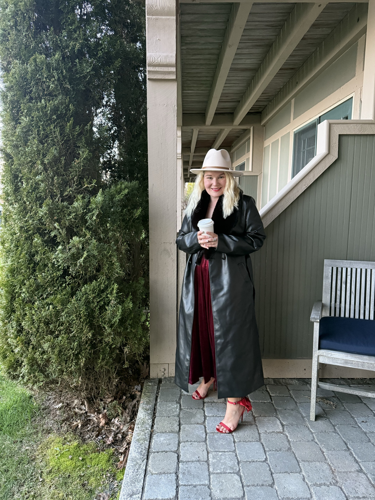 Lady in leather and velvet. More V-day inspo. 

#LTKValentine #LTKPetite #LTKWedding