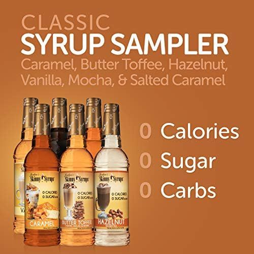 Jordan's Skinny Syrups | Classic Syrup Sampler| Healthy Flavors with 0 Calories, 0 Sugar, 0 Carbs, 2 | Amazon (US)